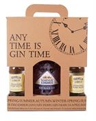 Gin Time Gaveæske inkl. Warner's Rhubarb Gin & 4 x Indian Tonic 